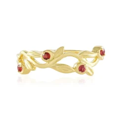 Tansania-Rubin-Silberring