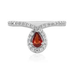 Tansania-Rubin-Silberring