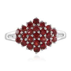 Tansania-Rubin-Silberring (Adela Silber)