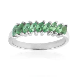 Tansania-Tsavorit-Silberring