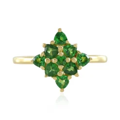 Tansania-Tsavorit-Silberring