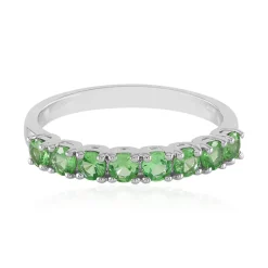 Tansania-Tsavorit-Silberring