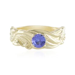 Tansanit-Goldring (de Melo)