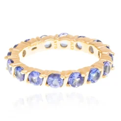 Tansanit-Goldring (La Revelle)