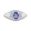 Tansanit-Silberring