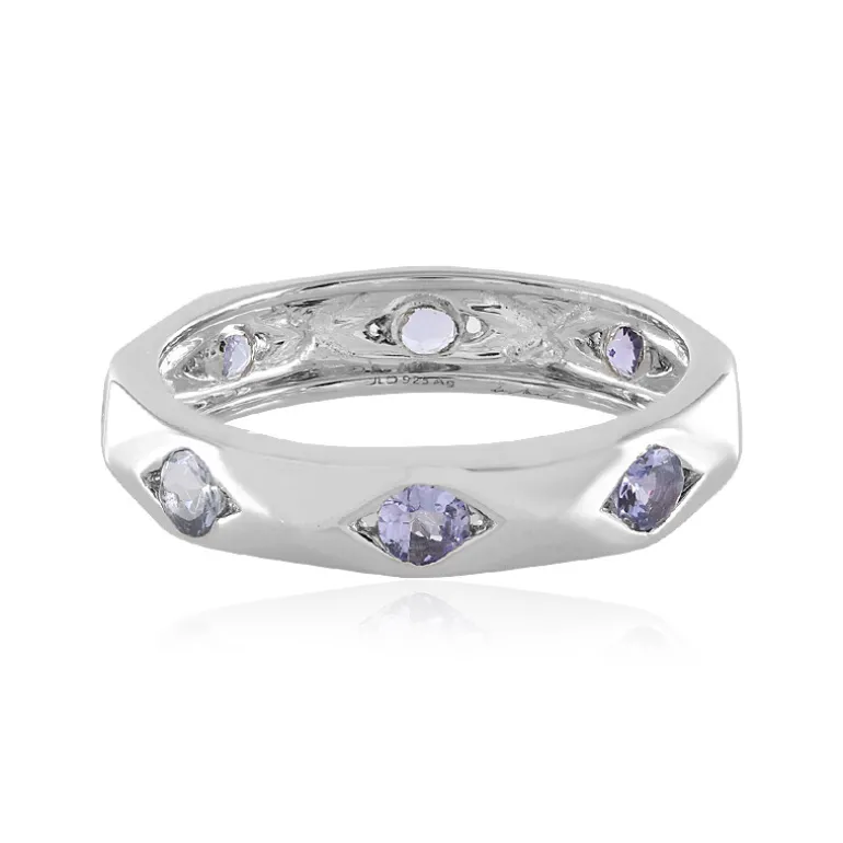 Tansanit-Silberring (de Melo)