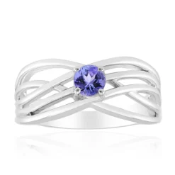 Tansanit-Silberring (Pallanova)