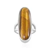Tigerauge-Silberring