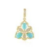 Türkis-Silberanhänger