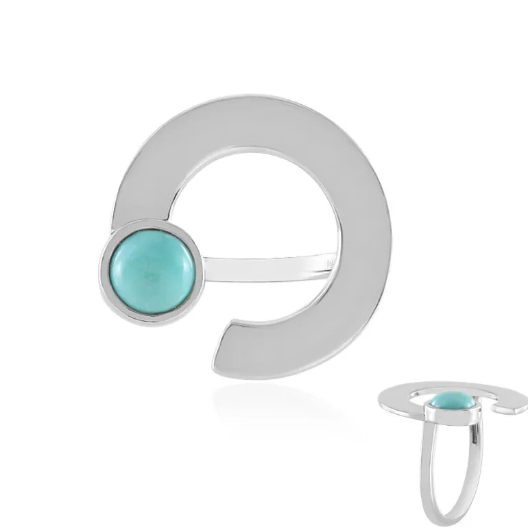 Türkis-Silberring