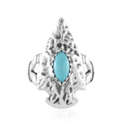 Türkis-Silberring (Desert Chic)