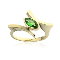 Tsavorit-Goldring (CUSTODANA)