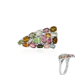 Turmalin-Silberring (SAELOCANA)