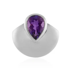 Uruguay-Amethyst-Silberanhänger (de Melo)