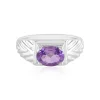 Uruguay-Amethyst-Silberring