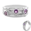Uruguay-Amethyst-Silberring