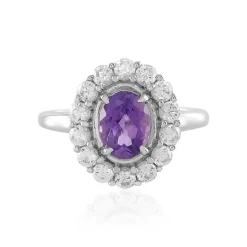 Uruguay-Amethyst-Silberring