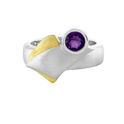 Uruguay-Amethyst-Silberring