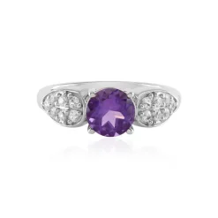 Uruguay-Amethyst-Silberring