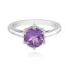 Uruguay-Amethyst-Silberring