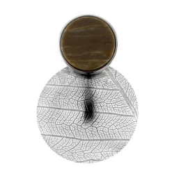 Versteinertes Holz-Silberanhänger