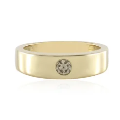 VS2 Schokoladen-Brillant-Goldring