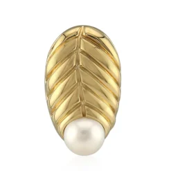 Weiße Süßwasserzuchtperlen-Silberanhänger (TPC)