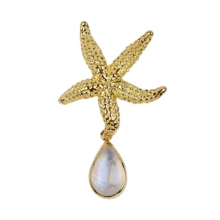 Weißer Labradorit-Silberanhänger