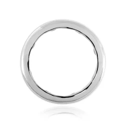 Weißer Quarz-Silberanhänger