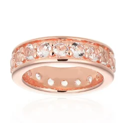 Weißer Topas-Silberanhänger