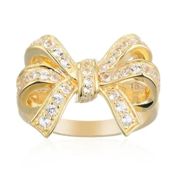 Weißer Topas-Silberring