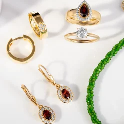 Weißer Topas-Silberring