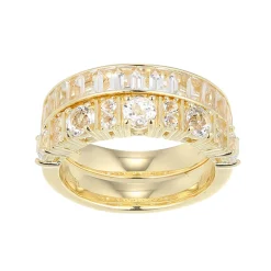 Weißer Topas-Silberring (Adela Silber)