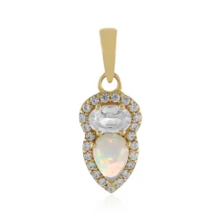 Welo-Opal-Goldanhänger (Adela Gold)