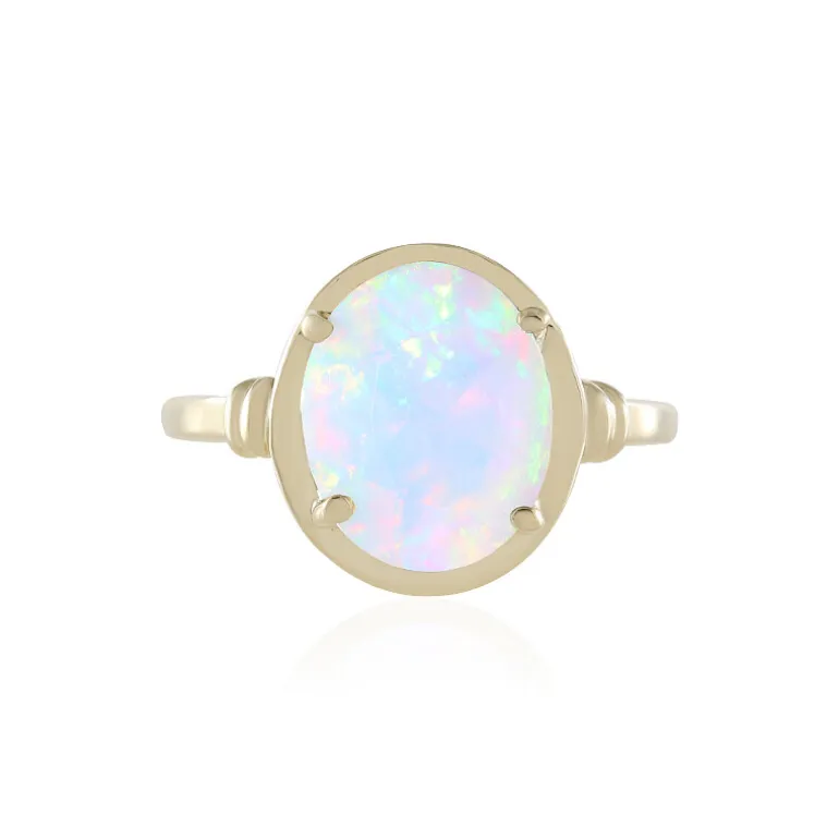 Welo-Opal-Goldring
