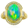 Welo-Opal-Goldring (CIRARI)