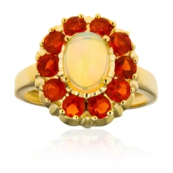 Welo-Opal-Goldring (CIRARI)