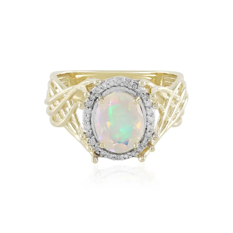 Welo-Opal-Goldring (de Melo)