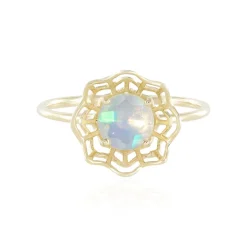 Welo-Opal-Goldring (Ornaments by de Melo)