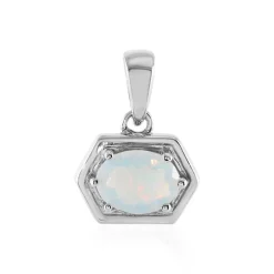 Welo-Opal-Silberanhänger