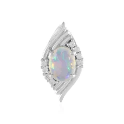 Welo-Opal-Silberanhänger