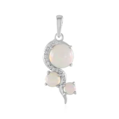 Welo-Opal-Silberanhänger