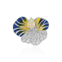 Welo-Opal-Silberanhänger (SAELOCANA)