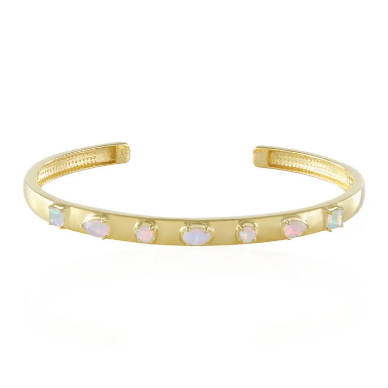 Welo-Opal-Silberarmreif