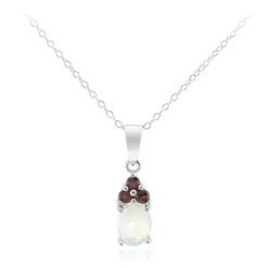 Welo-Opal-Silberhalskette