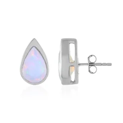 Welo-Opal-Silberohrringe