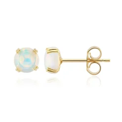 Welo-Opal-Silberohrringe