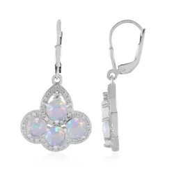 Welo-Opal-Silberohrringe