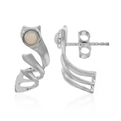 Welo-Opal-Silberohrringe (TPC)
