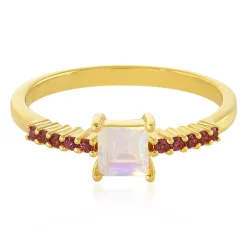 Welo-Opal-Silberring